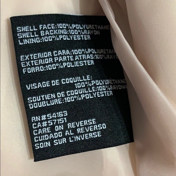 Guess pink and white leather jacket - Picture 5 of 7